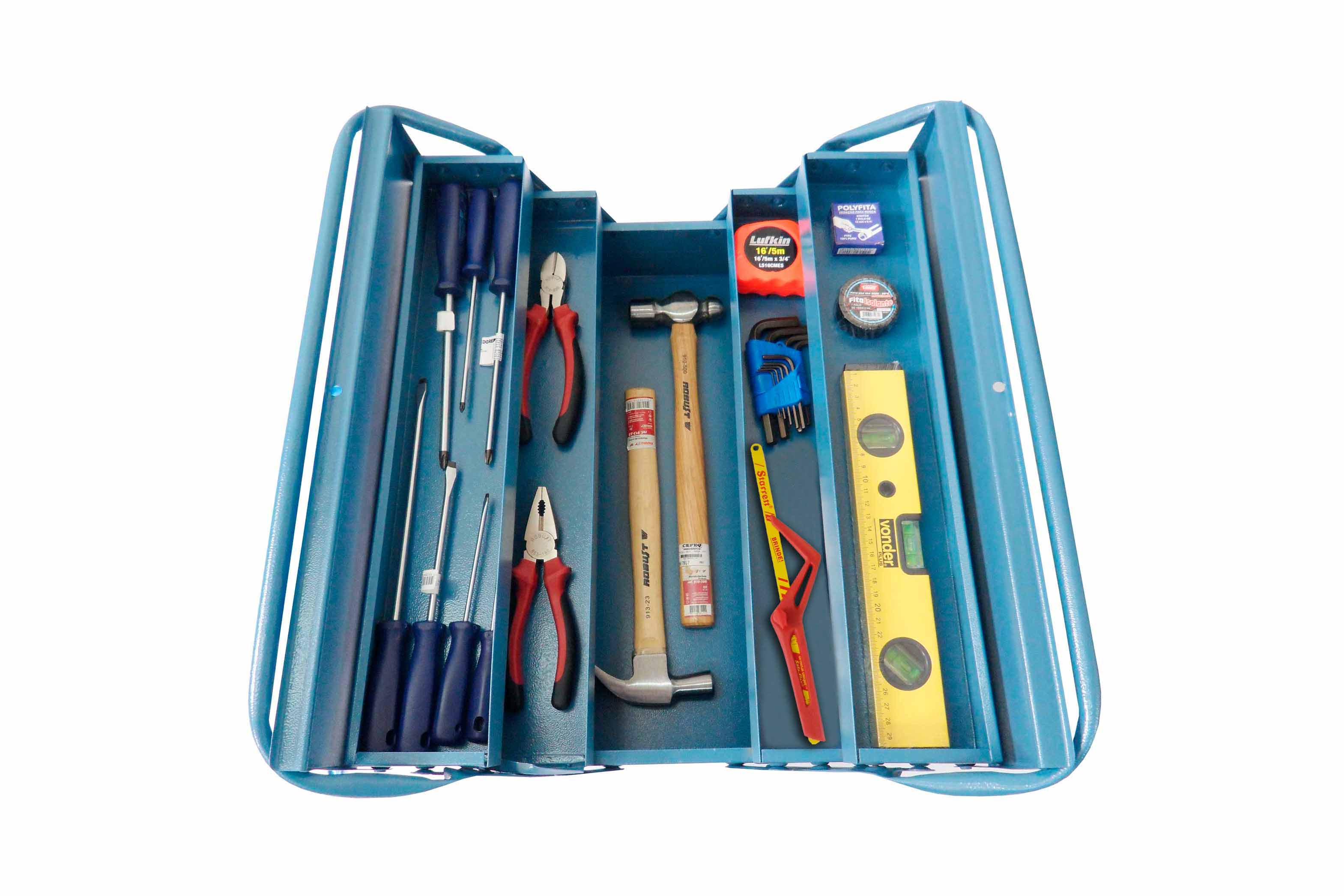 Monte sua caixa de ferramentas para pequenos consertos!